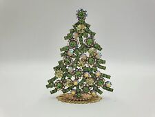 Luminous Christmas Tree, Table top Christmas tree handcrafted with clear and picture
