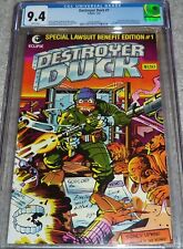 Destroyer Duck #1 CGC 9.4 (02/82) Eclipse Comics 1st App Groo the Wanderer picture