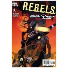 R.E.B.E.L.S. (2009 series) #8 in Near Mint condition. DC comics [p