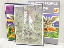 VALKYRIE PROFILE MATERIAL COLLECTION w/Poster Art Complete Set Book SeeCondition picture
