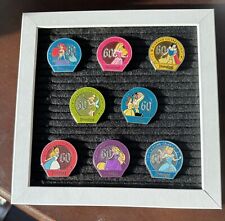 Disneyland 60th Anniversary Diamond Celebration Princess Mystery Pins, Set Of 8 picture
