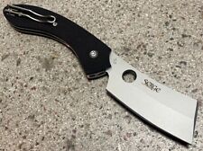 Spyderco Knives Roc Liner Lock Black G-10 VG-10 C177GP Stainless Pocket Knife picture