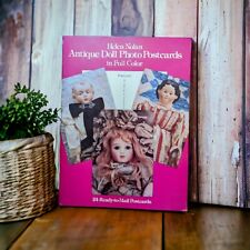 Vtg 1985 24 Ready To Mail ANTIQUE DOLL PHOTO POSTCARDS IN FULL COLOR Helen Nolan picture