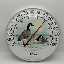 Rare LL Bean Thermometer 18'' Tru Temp Candian Geese Indoor/ Outdoor picture