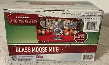 National Lampoons Christmas Vacation 8 oz. Moose Mug Classic Clear Glass Edition picture