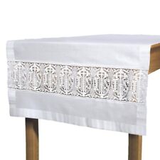 Altar Frontal Latin Cross and IHS Lace Only picture