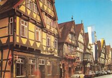 Postcard Germany Celle VW Old half-timbered houses on the market Lower Saxony picture