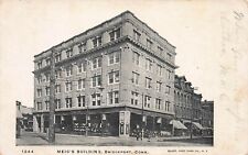 Meig's Building, Bridgeport, Connecticut, Very Early Postcard picture