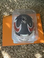Dameon Pierce Signed Mini Helmet Texans AMP picture