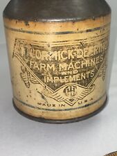 peoria illinois Oil Can McCormick Deering Farm Machines And Implants picture