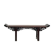 Chinese Rosewood Handmade Miniature Altar Table Display Decor Art ws3745 picture
