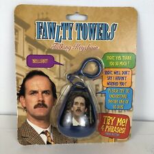 Vintage Fawlty Towers Talking Keychain New Old Stock Works 2001 picture