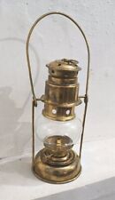 8 Inches Brass Antique Oil Lamp Maritime Ship Lantern Boat Light Lamp picture