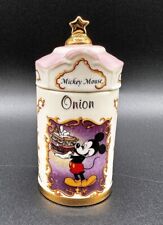 Onion-Lenox Walt Disney “Mickey Mouse” Fine Porcelain Spice Jar 1995 NEW No Box picture