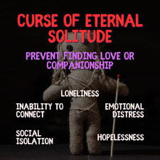 Curse of Eternal Solitude - Prevent Love and Companionship | Real Black Magic Cu picture