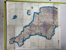 Original WW2 British Army / RAF Map - England South West picture