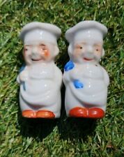 VINTAGE CHEF MAN AND WOMAN Salt and Pepper Shaker Set Of Two  2.5