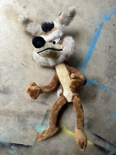 VTG 1987 Wile E. Coyote Warner Bros Mighty Star Plush/Stuffed Animal Bendable picture