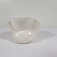 Pfaltzgraff Vintage Rooster Hen Chicken Shaped Egg Cup Flaw picture