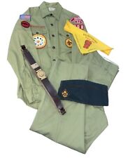 Vintage Boy Scout Uniform 1970s BSA OCCONEECHEE COUNCIL RALIEGH NC 378 BELT picture