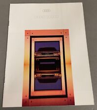 1994 Audi Sales Brochure V8 Quattro S4 90 Cabriolet 100 picture