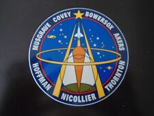 NOS NASA SPACE SHUTTLE STS 61 Crew Decal Musgrave Covey Bowersox Akers Patch picture