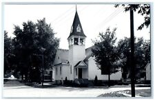 c1940's Methodist Church Kirkland Illinois IL RPPC Photo Vintage Postcard picture