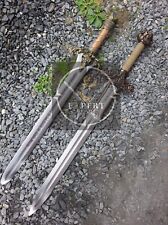 Pair of The New Heavy Conan - The Barbarian Sword With Wall Plaque - Best Gift picture