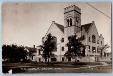 Wadena Minnesota MN Postcard RPPC Photo M E Church Exterior View 1926 Vintage picture