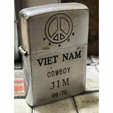 Vietnam Zippo Authentic 1969 Peace Mark picture