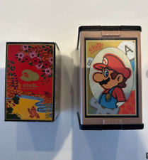Club Nintendo Mario Hanafuda Rare Japanese Playing Cards Red picture