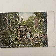 1911 A Maine Logging Camp-The Cook of the 