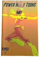Power Ninja Toons Pink Ranger MMPR  Homage GOLD Foil Variant Cover #1/5 picture