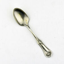 Oneida Oxford 1910 GARLAND Silverplate Straight Handle Infant Baby Spoon picture
