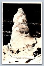 K2/ Logan Ohio RPPC Postcard c40s Hocking Hills State Park Cantwell Cliffs 99 picture