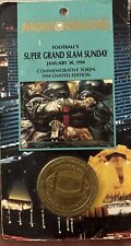 MGM Grand Las Vegas Football Super Grand Slam 1/30/94 Limited Edition Token  picture