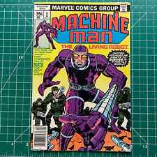 Machine Man #1 NEWSSTAND (1978) The Living Robot 1st Solo Series High Grade picture