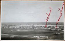 Baker, MT 1915 AZO Realphoto Postcard - Birdseye View - Montana Mont picture