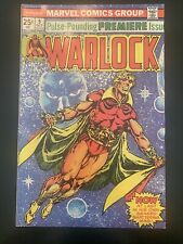 WARLOCK #9 (1st Meeting Of Adam Warlock & Thanos) Marvel Comics 1975 picture