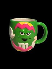 M&M GALERIE 2003 Easter Coffee Mug - Miss Green M&M in an egg shell picture