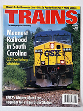 June 1998 TRAINS magazine trains railroad picture