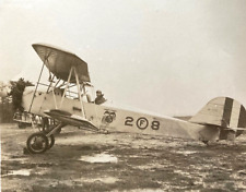 RARE U.S. MARINE CORPS BANANA WARS CONSOLIDATED PT-1 TRUSTY BIPLANE PHOTO 1925 picture