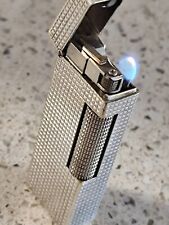 Vintage Dunhill Rollagas Lighter Silver Plated Working swiss made picture