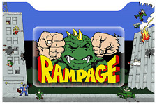 Arcade1up Rampage  Lit Riser Front Replacement  picture