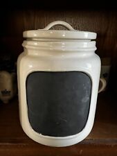 Original Vintage Rae Dunn Take Note Medium Canister picture