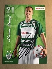 Marius Strangl,  Germany 🇩🇪 SpVgg Greuther Fürth  2010/11 hand signed picture