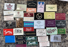 VINTAGE LOT OF MATCHBOOKS, boxes, AND MATCHBOOK COVERS 3908Z picture