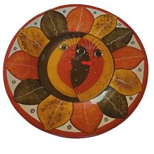 Plate Platter Vintage Mara Decor Sun & Moon Face 12