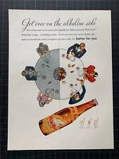 Vintage 1936 White Rock Sparkling Water Print Ad picture