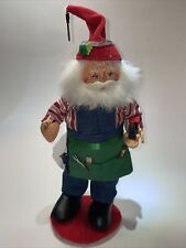 Annalee 2010 SANTA Christmas Workshop Outfit W/Tools Poseable Figure 10